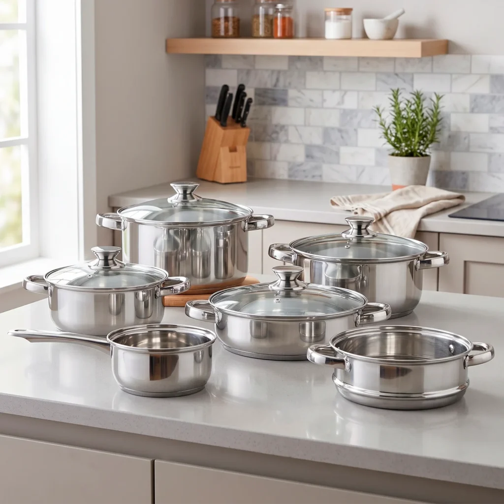 Batería de Cocina Basic - Acero de Calidad | Alza