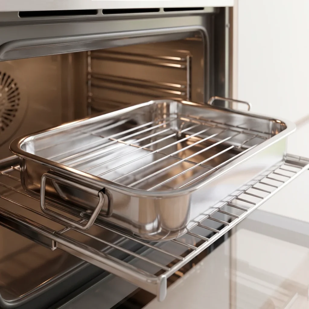 Rustidera INOX - Acero de Calidad 18/10, Para Horno | Alza